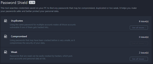 Outbyte password shield