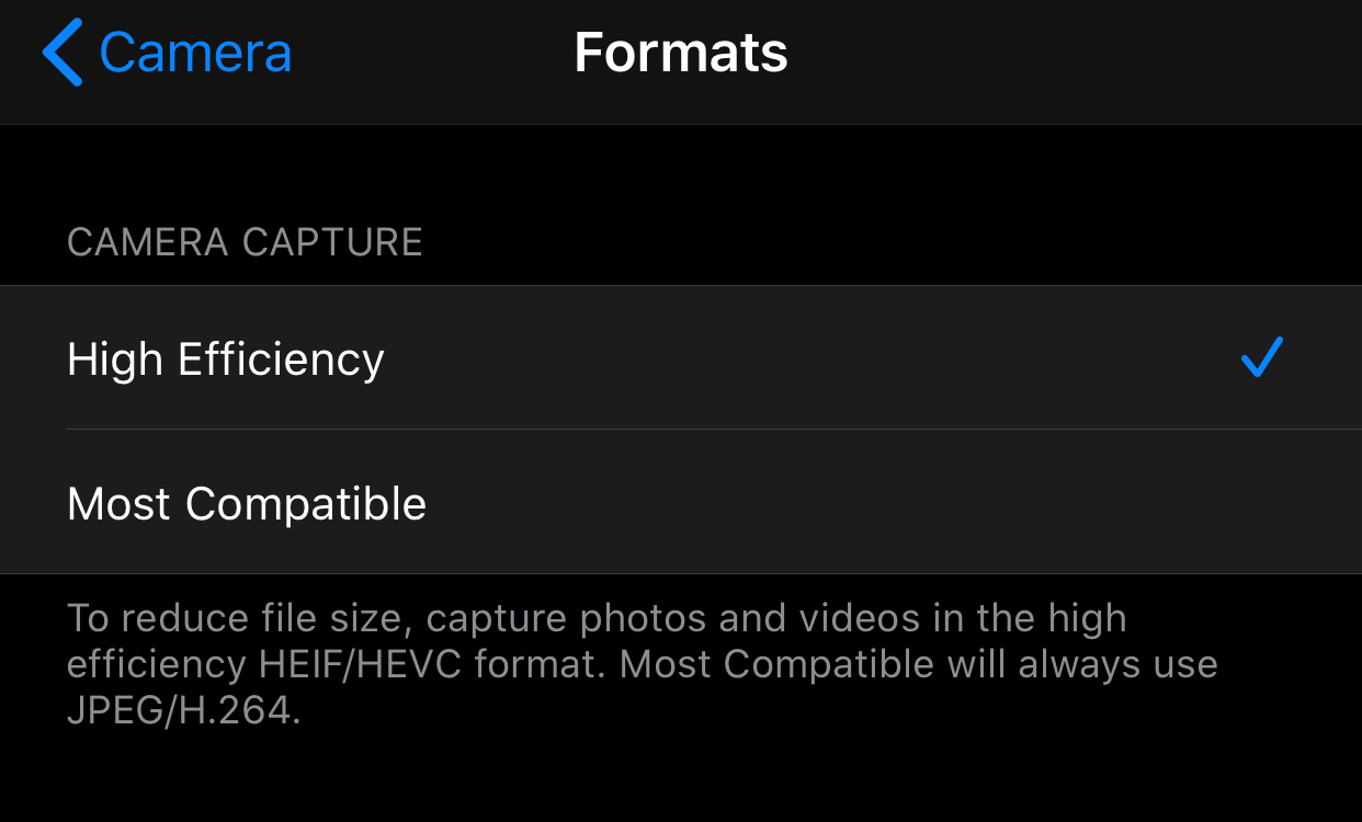 Mac Camera Format
