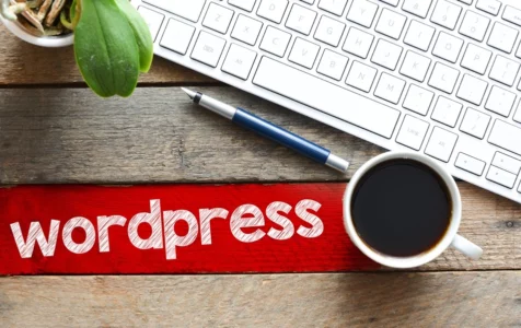 Coffee Cup Keyboard Wordpress