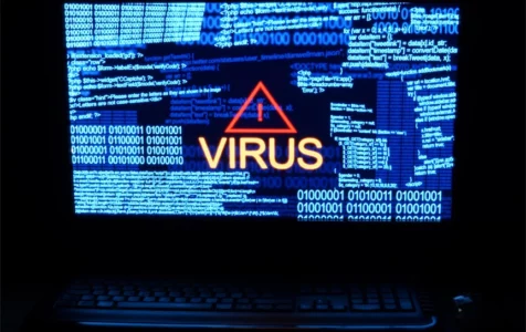 Computer Dark Word Virus