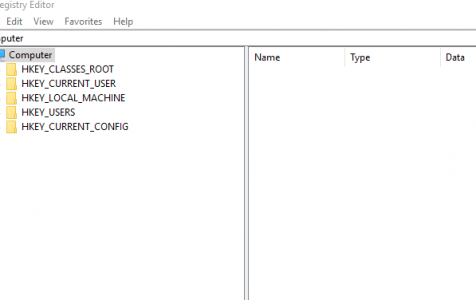 Registry Editor