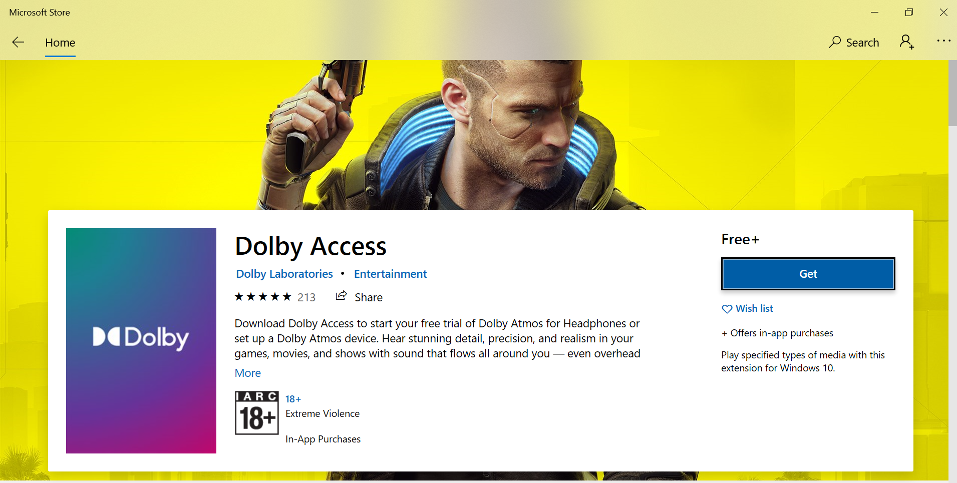 Dolby Access App