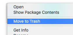 Move to Trash