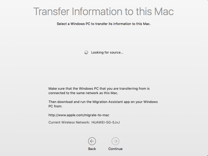 how to transfer windows to mac