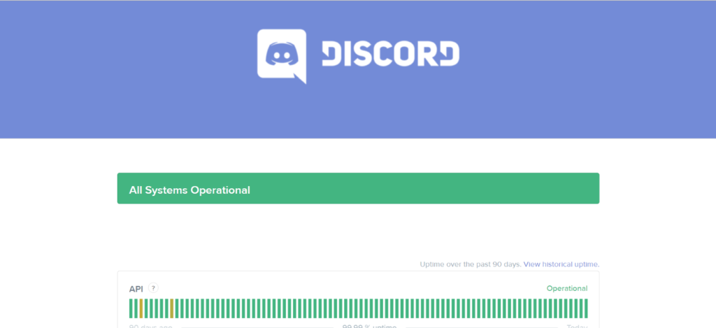 Discord Server Status