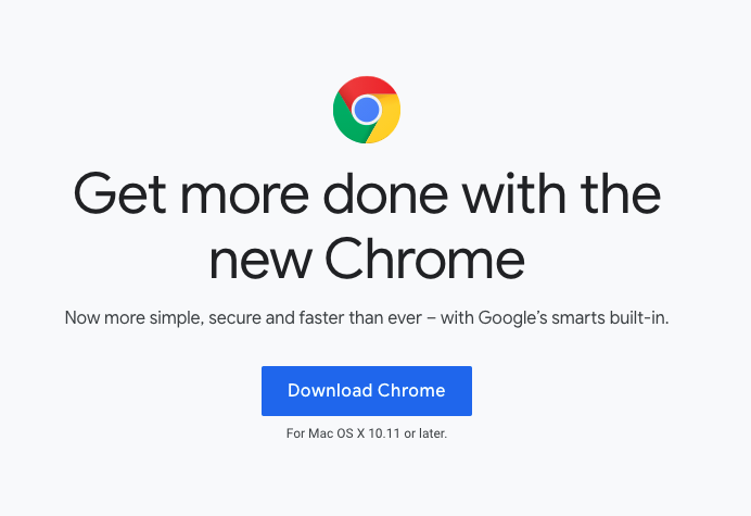 Download Google Chrome