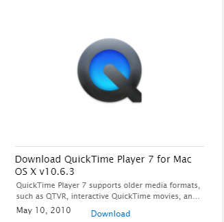 quicktime aac codec downloadable mac