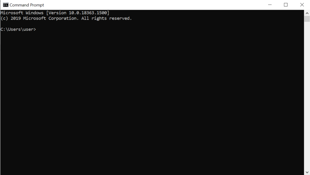 Windows Command Prompt