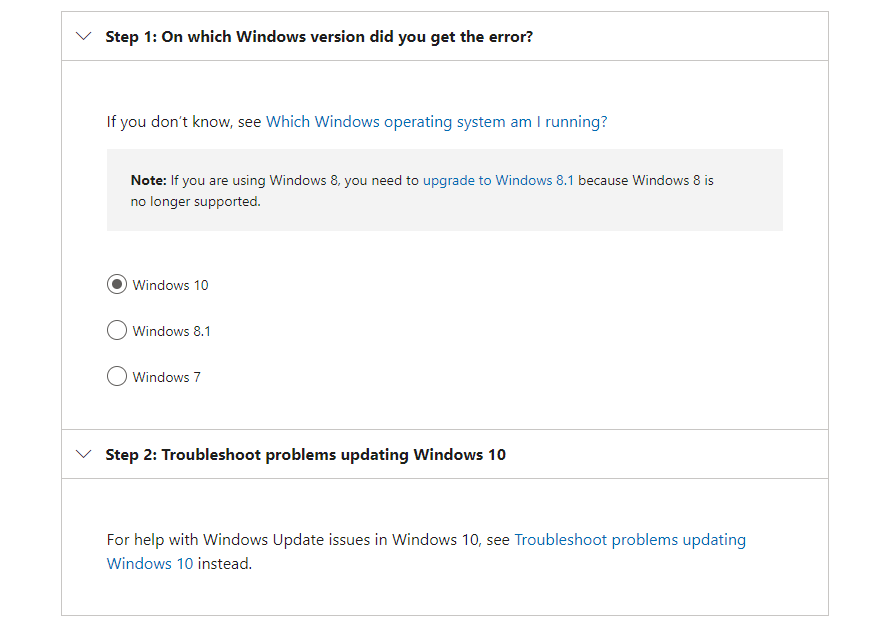 Windows Update Troubleshooter Steps