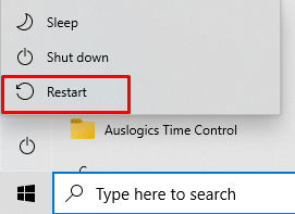 Windows Restart