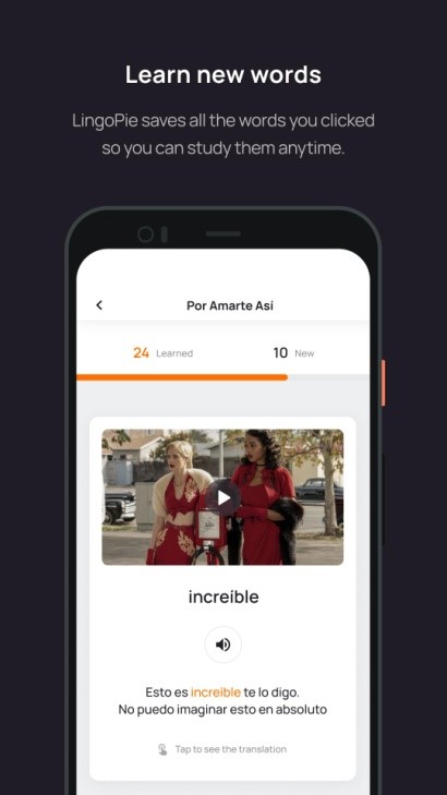Lingopie - Learn new words