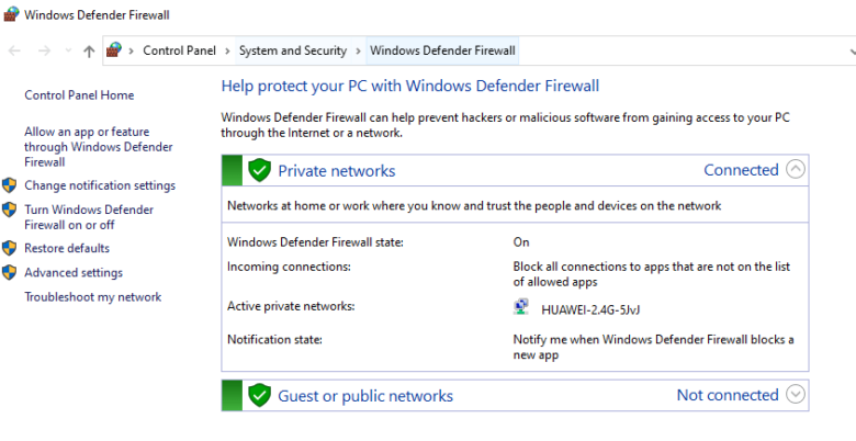 Windows Update or Firewall Error 0x8007042c