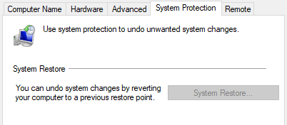 Restore Your PC Back to the Latest Restore Point