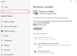 How to Update Individual Drivers via Windows Update