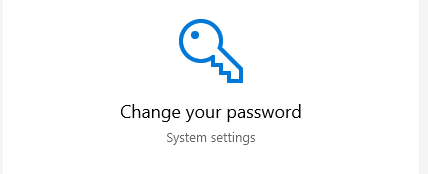 Change Your Password Regularly