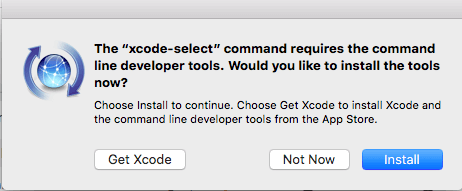 Install or Reinstall the Command Line Tools.