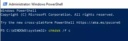 Use the CHKDSK Command