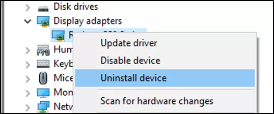 Uninstall device