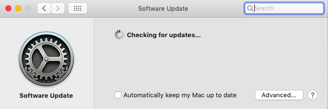 Updating macOS software can help to fix mouse errors