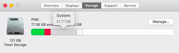 How to clear System Data storage on Mac