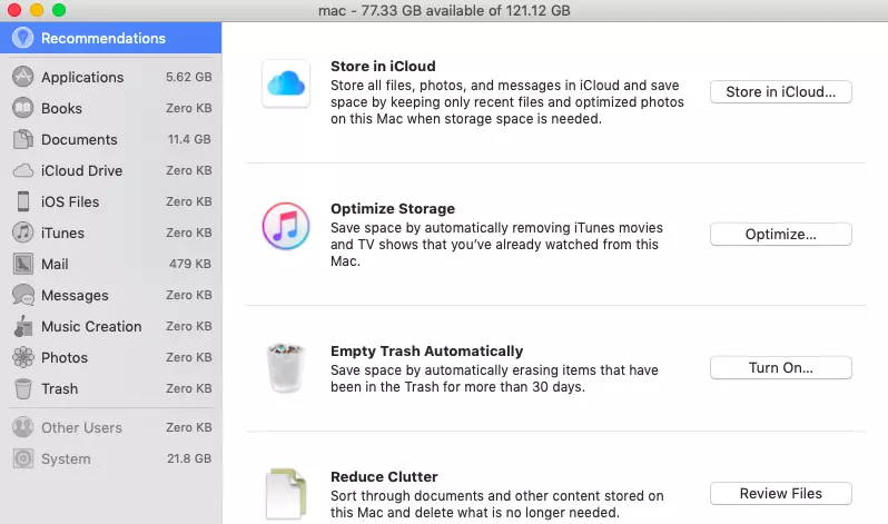 Want to see what's in the Other storage on your Mac