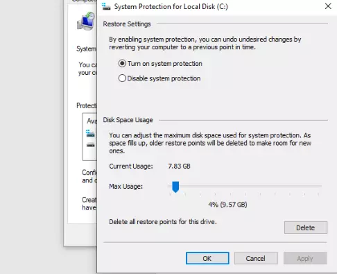 To create a System Restore point, you first need to enable the feature on your machine
