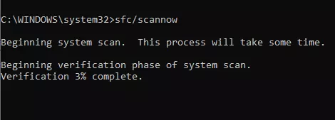 Try running both SFC and DISM scans