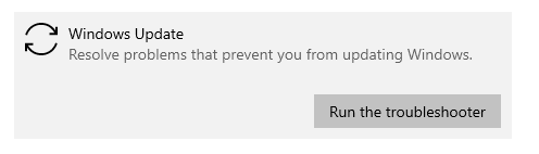 The Windows Update Troubleshooter will investigate the possible causes of the error code 0x800f0989 on your device