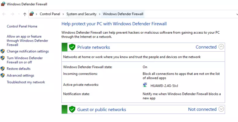 You can bypass your firewall settings by configuring the SVCHOST