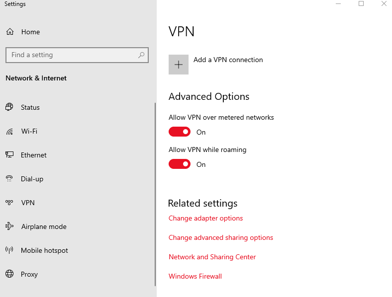 Как отключить VPN