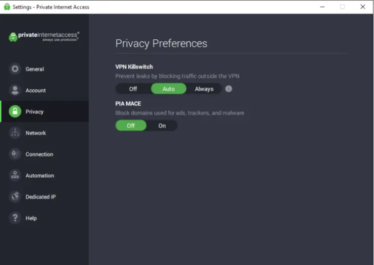 Private Internet Access vs NordVPN