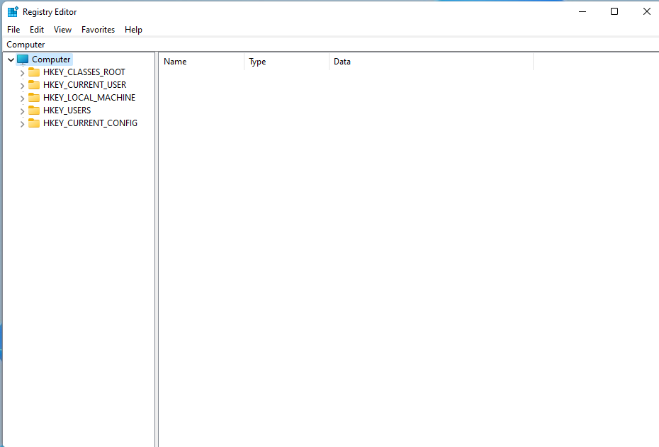 Turning Off Bing Using the Windows Registry