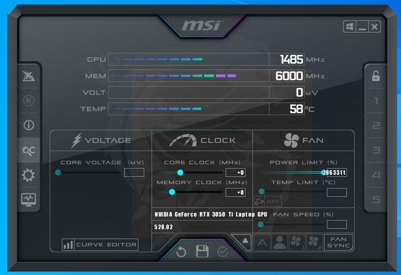 MSI Afterburn